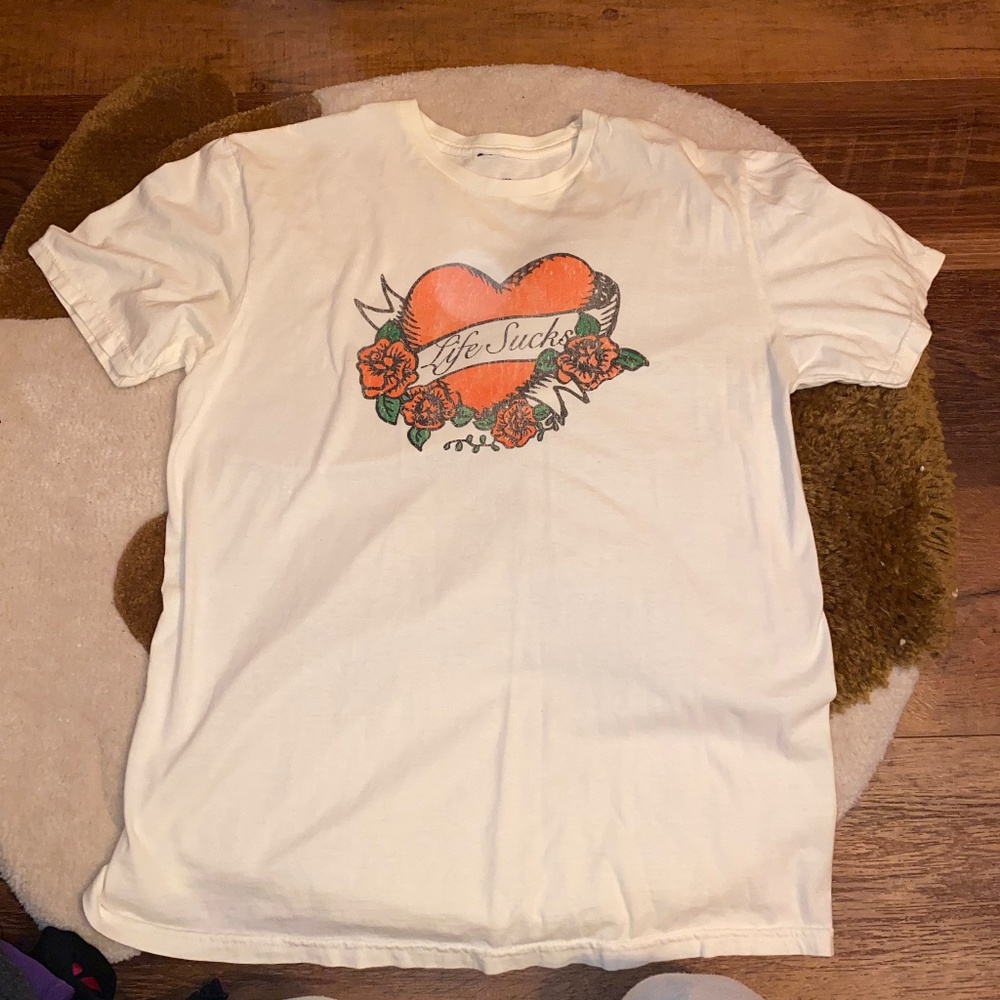 Urban Outfitters Life Sucks Shirt